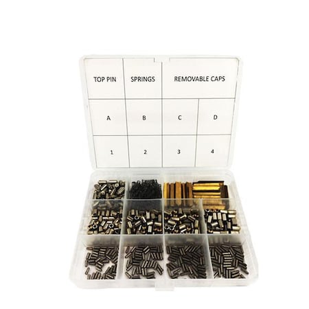 Kenaurd Kenaurd: High Security Pinning Kit for No 06 Keyway, PK 50 KHSP-PACK